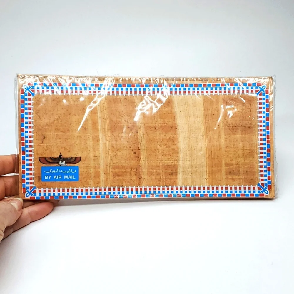 Egyptian Papyrus Designed Styles on Paper Envelopes 20 per pkg, set of 4 pkgs